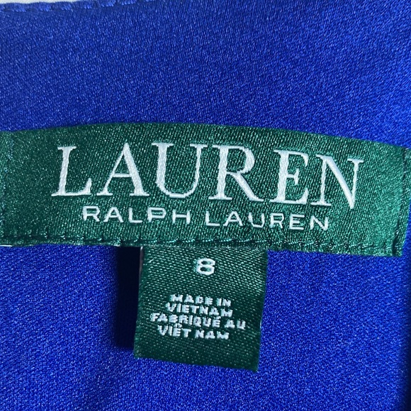 Ralph Lauren Blue and Green Patterned Dress - Picture 2 of 10